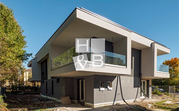 VILLETTA ABBINATA U1 con GIARDINO ESCLUSIVO di 230 MQ