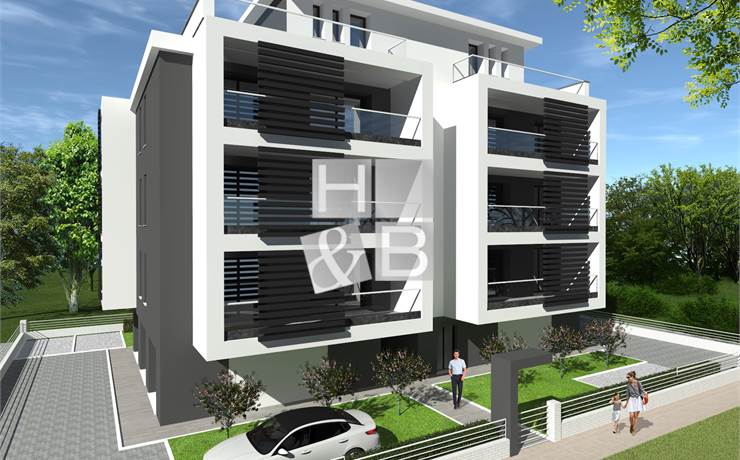 APPARTAMENTO U2 con 3 CAMERE e 2 BALCONI loggiati